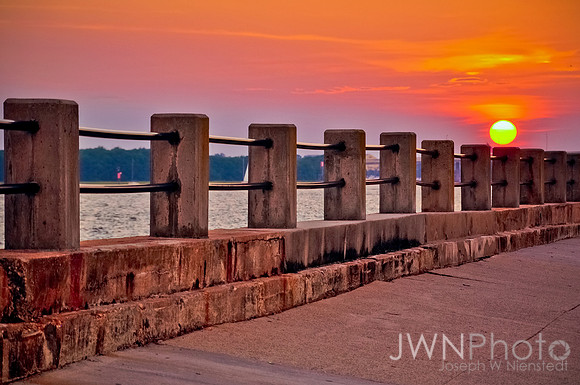 Charleston Battery Sunset